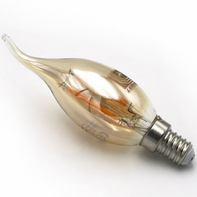 Λάμπα LED Κερί 4W E14 230V 400lm 2200K Θερμό φως 13-14064002